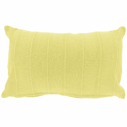 Unique Living kussen Nayla lemon yellow 30 x 50 cm