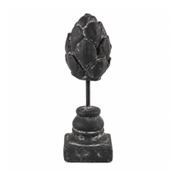 Countryfield beeld artisjok Joppe zwart 23,5 cm