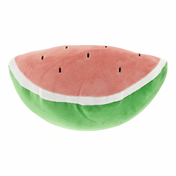 Unique Living kussen Tropic Icons watermelon roze 33 cm