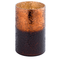 PTMD theelichthouder Saida L bruin 25 cm