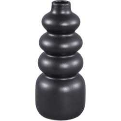 PTMD vaas Trina zwart 25 cm