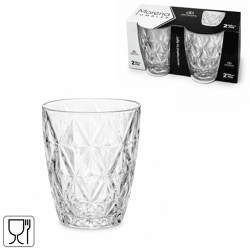 Homeware Morena drinkglas 300 ml set van 2