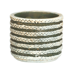 Bloempot serie Raf groen 7,5 cm