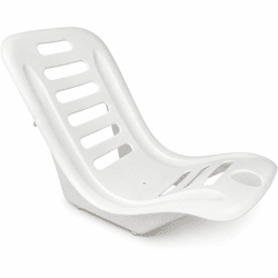 Waimea strand kuipstoel wit 55 cm