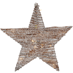 Countryfield Christmas star Valera LED on battery 50 cm