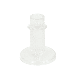 Housevitamin kandelaar Twist iriserend glas 10 cm