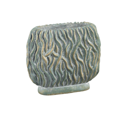 PTMD bloempot Brendan ovaal groen 20 cm