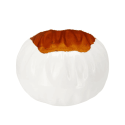 Pot Marrakech wit goudkleurig 30 cm