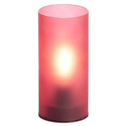 Light & Living tafellamp Vazolla LED op batterij rood 15 cm