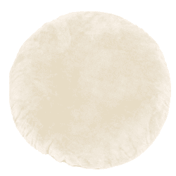 Tiseco kussen Crystal Velvet ivory 38 cm
