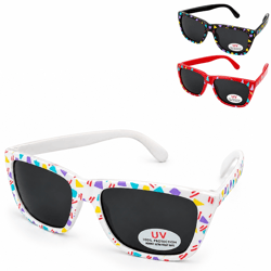 Zonnebril Retro kids 13,5 cm 3 assorti