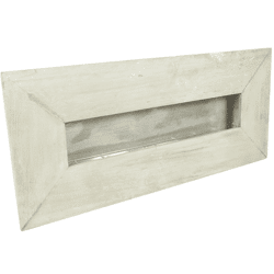 Wanddecoratie Wood whitewash 51,5 cm