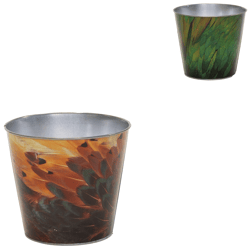 Bloempot Bob Feather S 11 cm 2 assorti