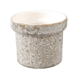 PTMD bloempot Christe M lichtbruin 13 cm
