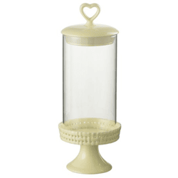 J-Line Storage Jar with Lid, Yellow, 31 cm