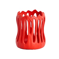Light & Living theelichthouder Tivoli rood 13 cm