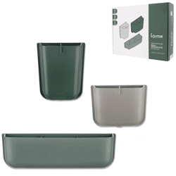 Forma wand opbergbakken Morgan 29 cm set van 3