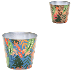 Bloempot Bob Jungle S 11 cm 2 assorti