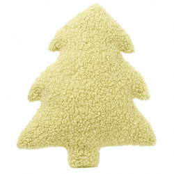 Boltze Kissen „Barna“ Weihnachtsbaum-Teddy, grün, 40 cm