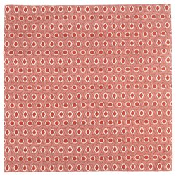 Fair Trade kussenhoes Graphic rood 45 x 45 cm