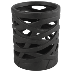 Countryfield tea light holder Redmon L black 15 cm