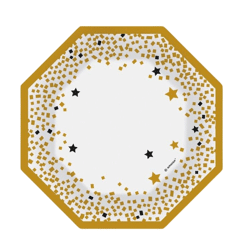 Disposable plates Wishes paper 8 pieces