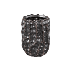 PTMD bloempot Vikton S grijs 15 cm