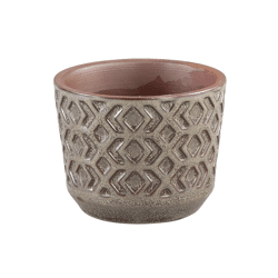 PTMD bloempot Pella XS bruin 7,5 cm