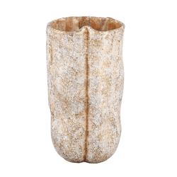 PTMD bloempot Roddie hoog S creme 40 cm