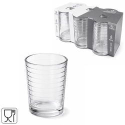 Homeware drinkglas Soleo 200 ml 6 stuks