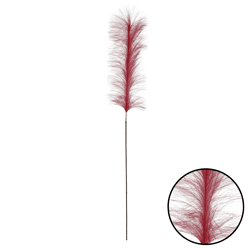 Countryfield Kunsttak pluim M donkerroze 112 cm