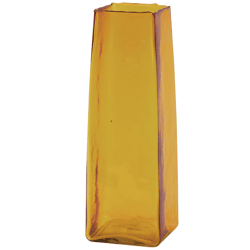 Light en Living vaas Iduna geel 35 cm