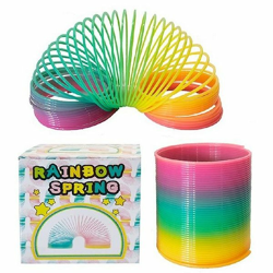 Trapveer springveer regenboog