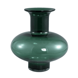 PTMD vaas Nory breed groen 35 cm