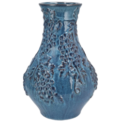 Vaas Grape blauw 35 cm