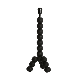 Light & Living tafellamp Veglio EU-stekker zwart 50 cm