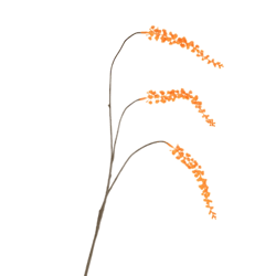 Kunsttak Berry Cluster oranje 94 cm