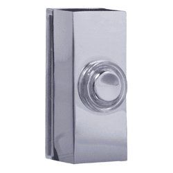 Byron deurbel chroom 7,4 cm