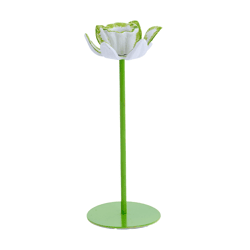 Light & Living kaarsenhouder Bogajo groen 24 cm