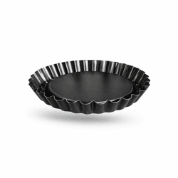 Taartvorm gebak metaal 10 cm set van 6