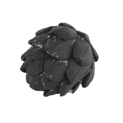 Countryfield beeld artisjok Jaro zwart 10,5 cm