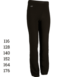 Avento sportlegging meisjes zwart 6 maten 50 delig