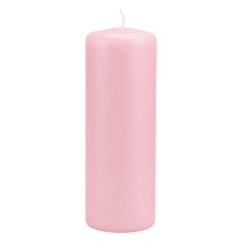(R) Hema stompkaars roze 7 x 20 cm