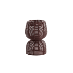 Light & Living theelichthouder Aroha bordeaux 17 cm