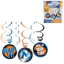 Spiral pendant Nerf 60 cm set of 3