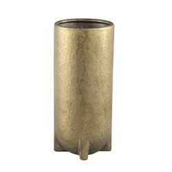 PTMD bloempot Mardix hoog S goudkleurig 30 cm