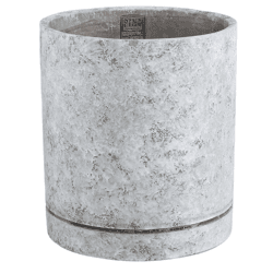 PTMD bloempot Vik XL cement grijs 27 cm