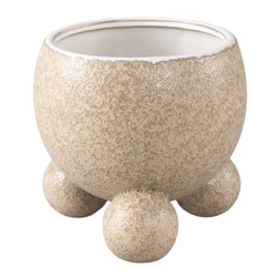 PTMD bloempot Malinda L creme 17 cm