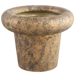 PTMD bloempot Relandi XL goudkleurig 35 cm