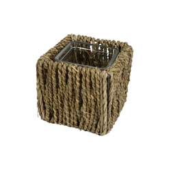 HBX Theelichthouder Vinslo naturel 10,5 cm